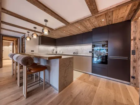 Appartement de luxe, 3 chambres, cheminée, conciergerie 5*, ski room, non-fumeur - Photo 13