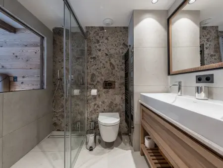 Appartement de luxe, 3 chambres, cheminée, conciergerie 5*, ski room, non-fumeur - Photo 18