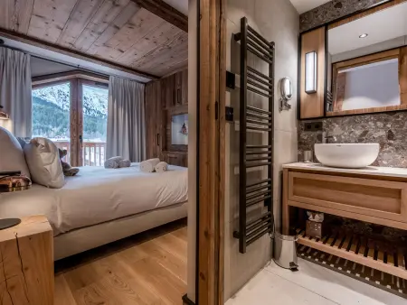 Appartement de luxe, 3 chambres, cheminée, conciergerie 5*, ski room, non-fumeur - Photo 20