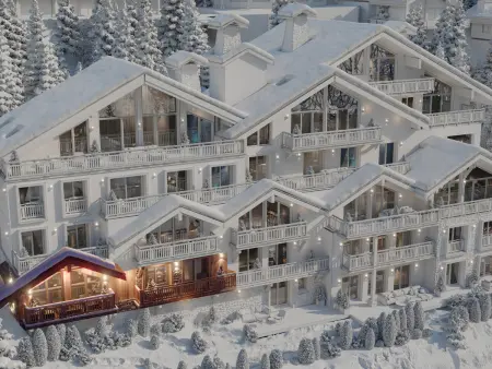 Appartement de luxe, 3 chambres, cheminée, conciergerie 5*, ski room, non-fumeur - Photo 23