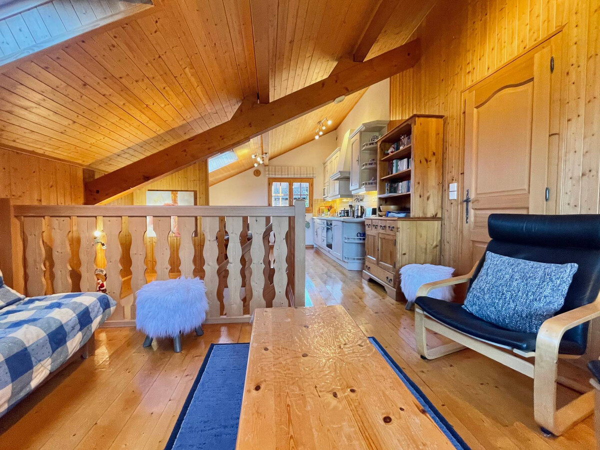 Duplex Chalet Elisabeth 6 personnes avec parking à Morillon - Photo 1