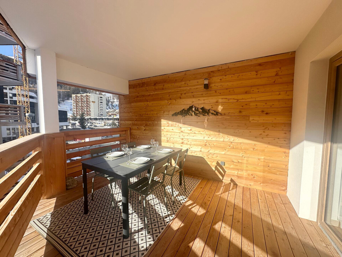 T3 moderne Vars : terrasse Sud-Est et parking couvert - Photo 10