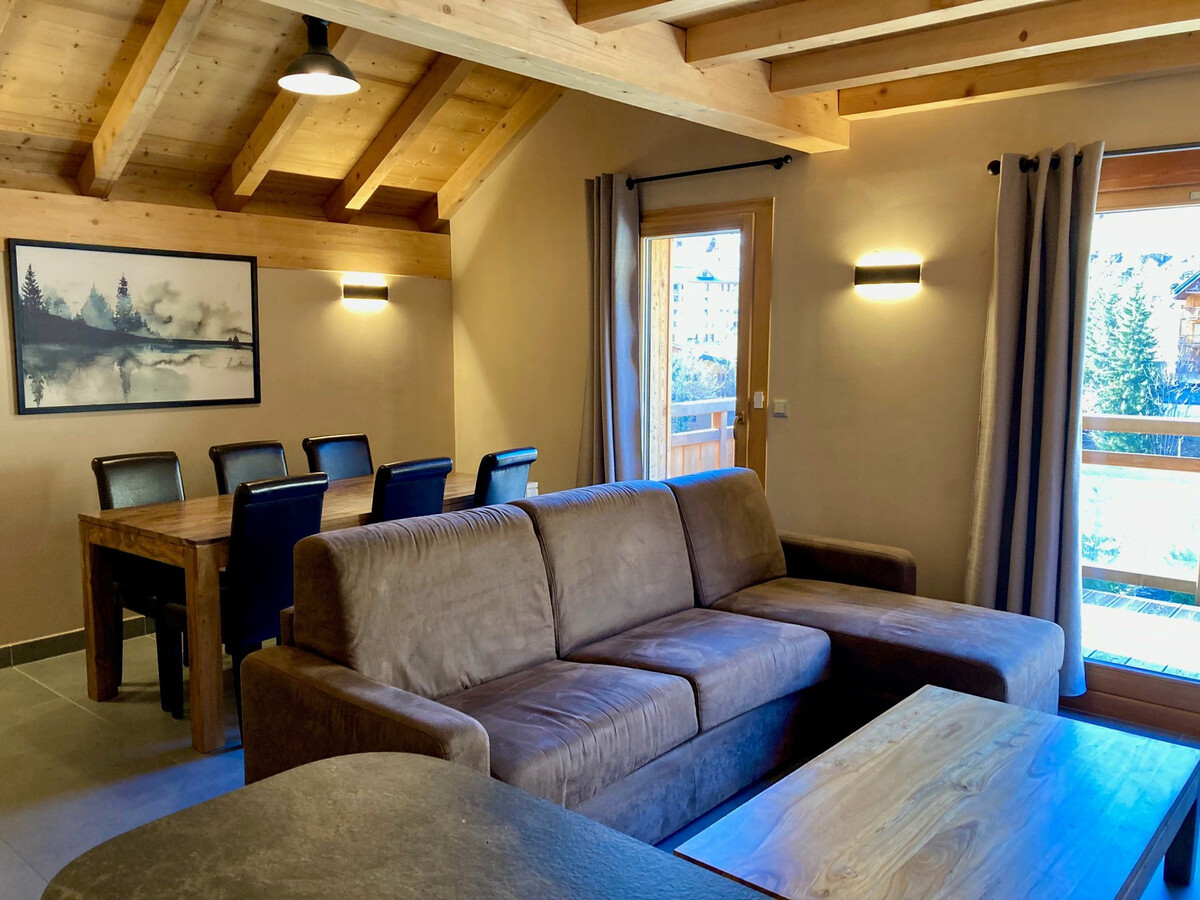 Duplex 85m² 6 pers aux Deux Alpes, balcon SO, animaux OK - Photo 1