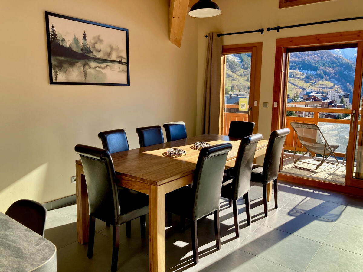 Apt 10 pers, 5 chambres, balcon SE aux Deux Alpes - Photo 4