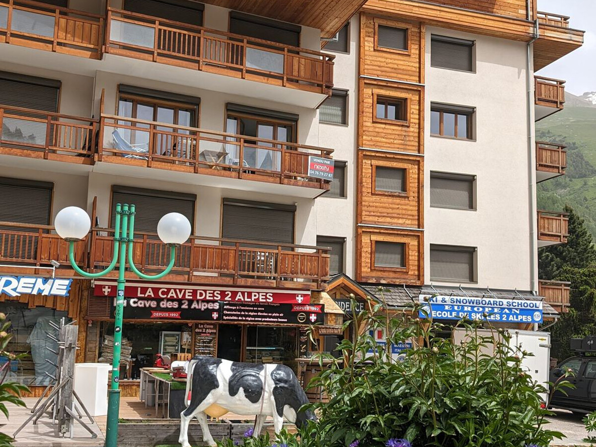 Apt 10 pers, 5 chambres, balcon SE aux Deux Alpes - Photo 18