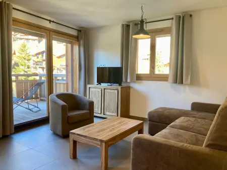 Appartement 3 pièces lumineux, balcon Ouest, 6 personnes : photo 2