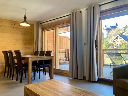 Appartement 3 pièces lumineux, balcon Ouest, 6 personnes : photo 3