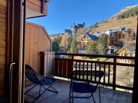 Appartement 3 pièces lumineux, balcon Ouest, 6 personnes : photo 10