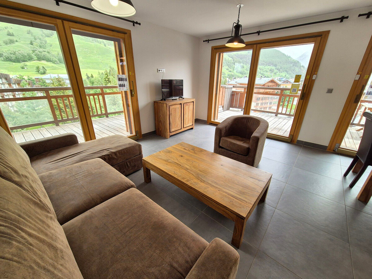 Appartement 3 pièces 6 pers, balcon Sud, 250m des pistes - Photo 4