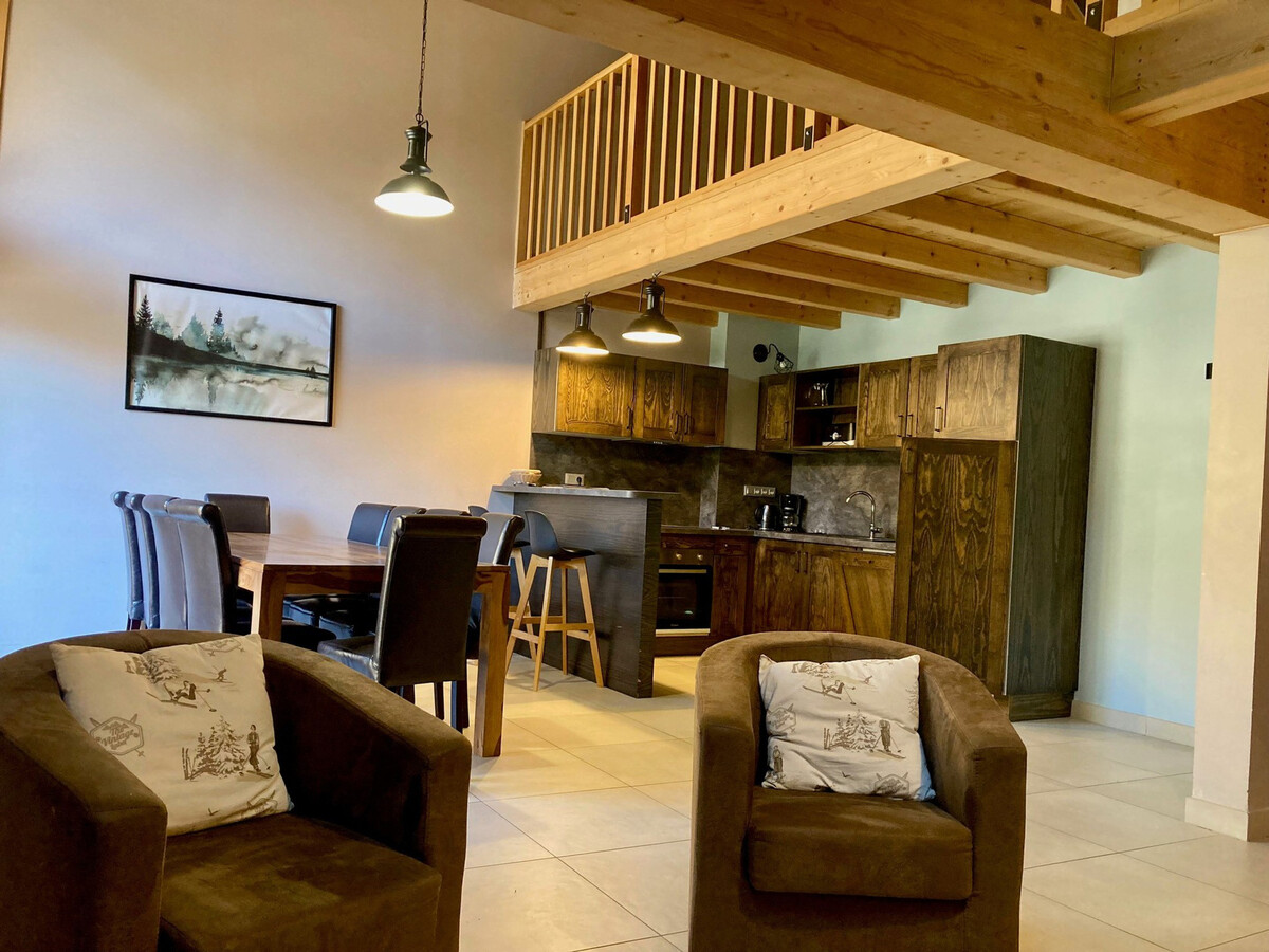 Duplex 10 pers., 103m², balcon Ouest aux Deux Alpes - Photo 1