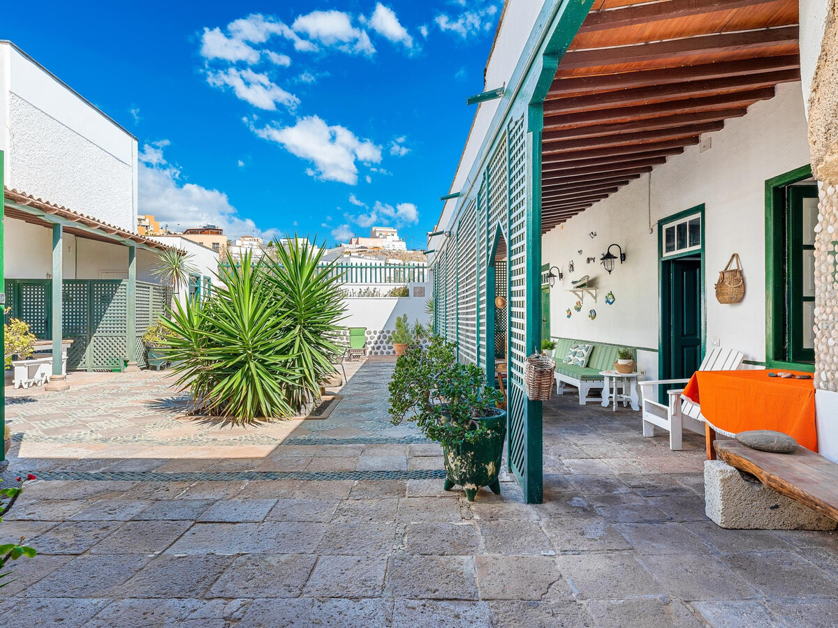 Maison de 1912 aux Canaries, patio ensoleillé près plage - Photo 22