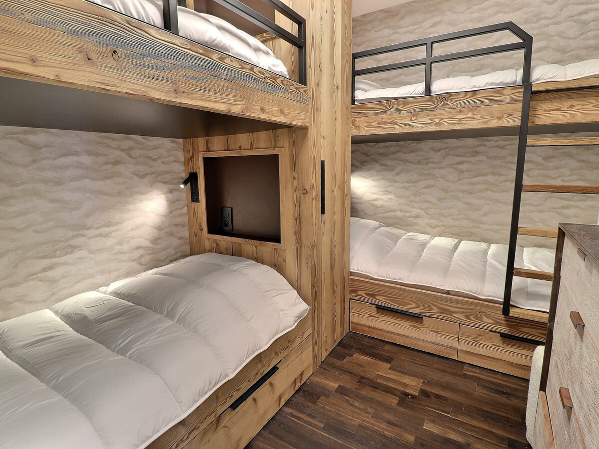 Appart 3P cabine 8 pers, balcon, vue Saulire à Méribel - Photo 7