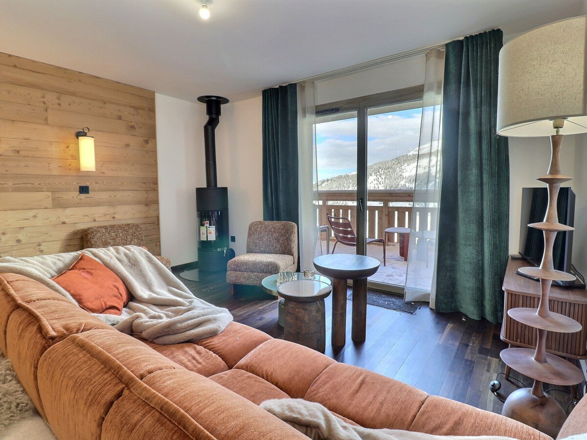 Appart 3P cabine 8 pers, balcon, vue Saulire à Méribel - Photo 11
