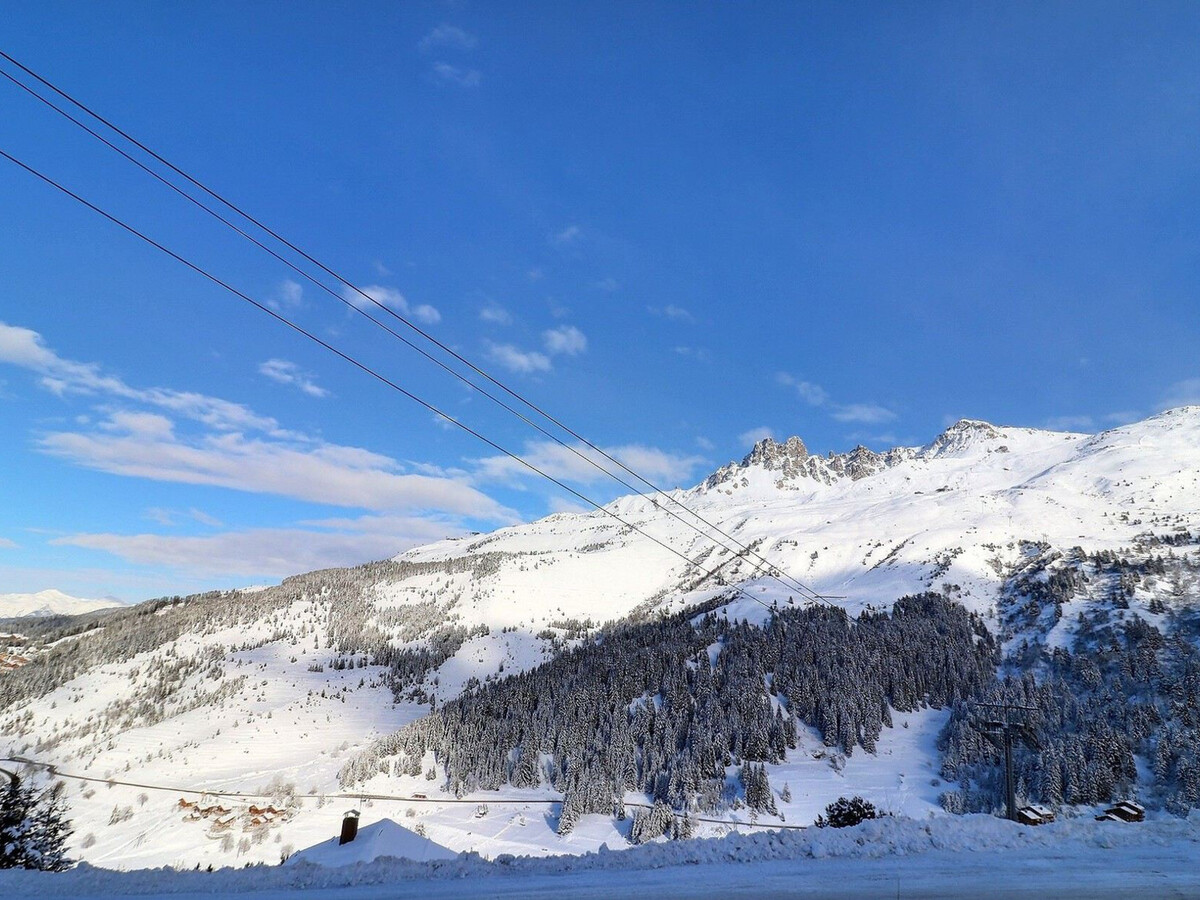Appart 3P cabine 8 pers, balcon, vue Saulire à Méribel - Photo 15