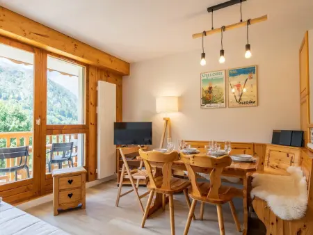 Appart 6 pers Valloire, balcon Sud-Ouest, cuisine équipée : photo 4