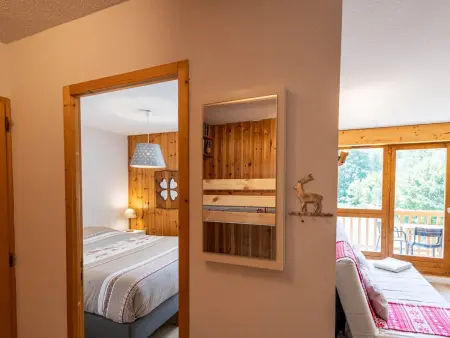 Appart 6 pers Valloire, balcon Sud-Ouest, cuisine équipée : photo 7