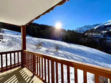 Appart 6 pers Valloire, balcon Sud-Ouest, cuisine équipée : photo 15