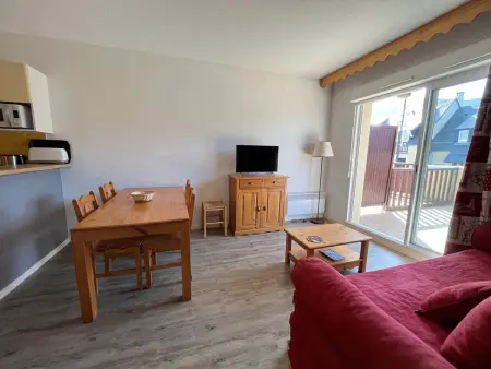 Location appartement à Peyragudes, Appartement T2 avec terrasse et accès Spassio, proche des pistes, 6 pers, animaux acceptés