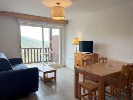 Location appartement à Peyragudes, Appartement familial près des pistes avec balcon et accès Spassio