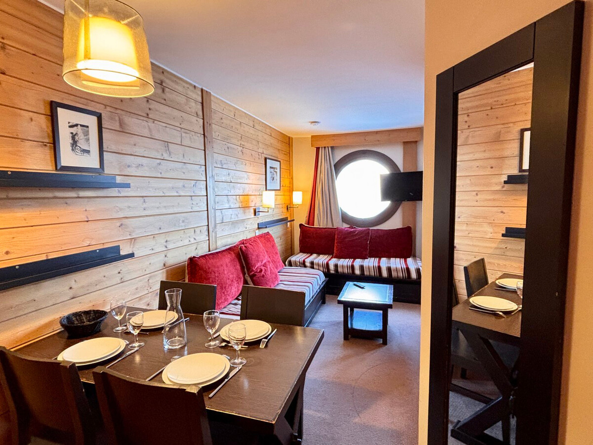 Appartement 4 pers. Avoriaz, balcon Sud-Est vue station - Photo 6