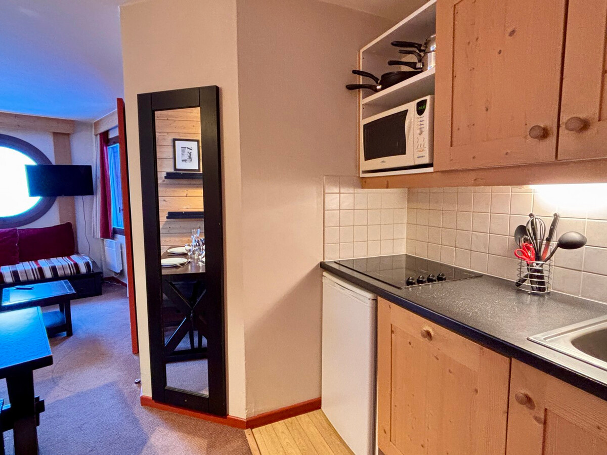 Appartement 4 pers. Avoriaz, balcon Sud-Est vue station - Photo 8