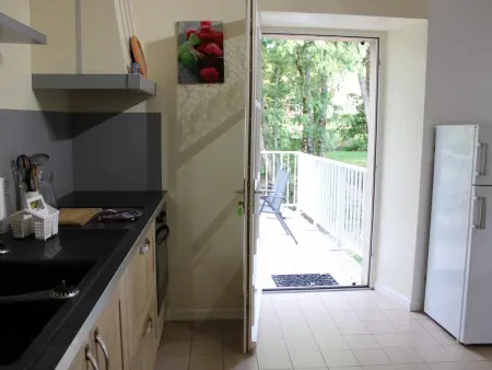 Gîte au bord de la rivière avec 2 terrasses à Saint-Maurice-des-Lions : photo 11
