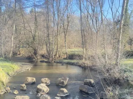 Gîte au bord de la rivière avec 2 terrasses à Saint-Maurice-des-Lions : photo 15