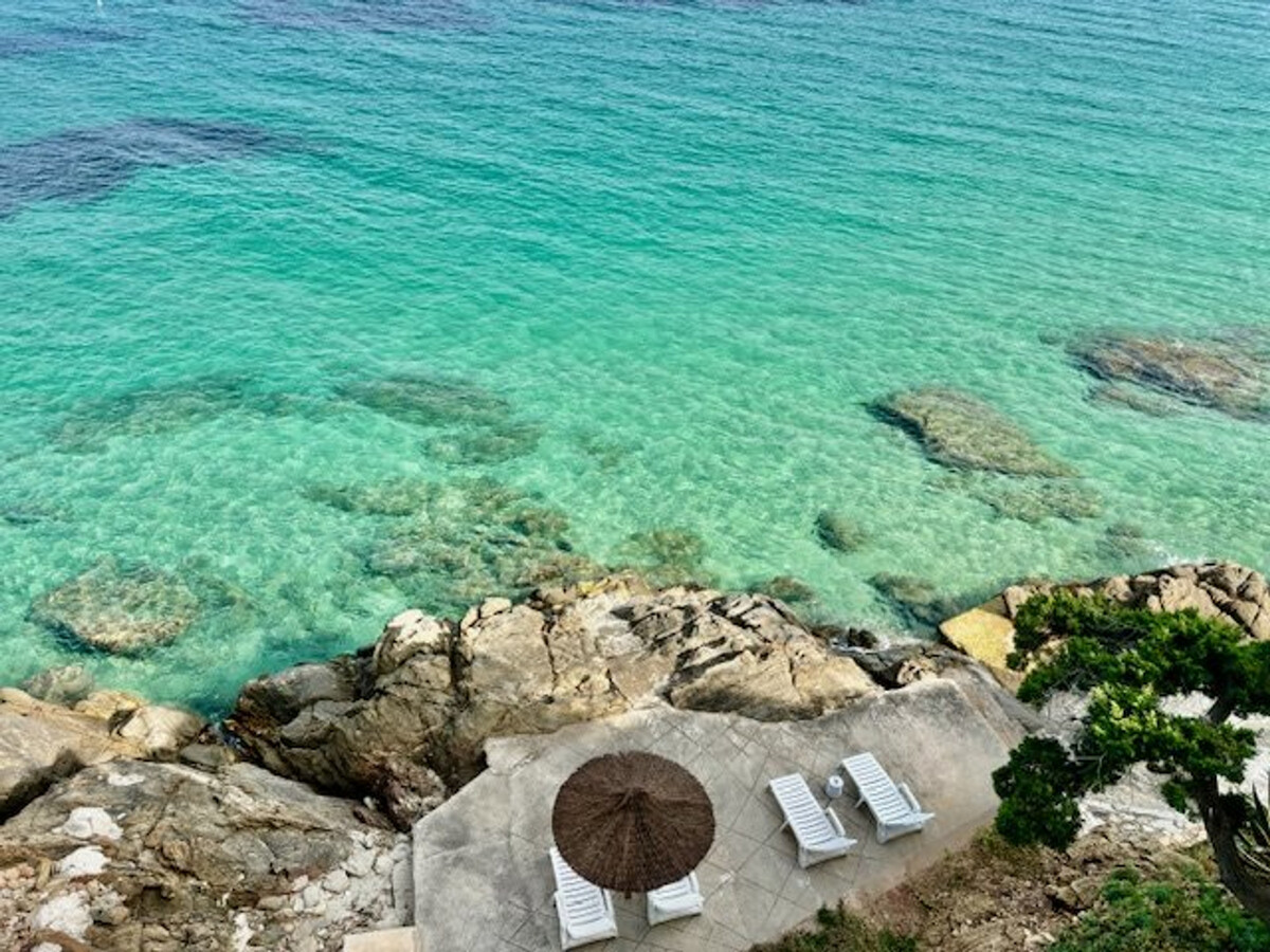 Appartement climatisé vue mer et plage privée au Lavandou - Photo 1