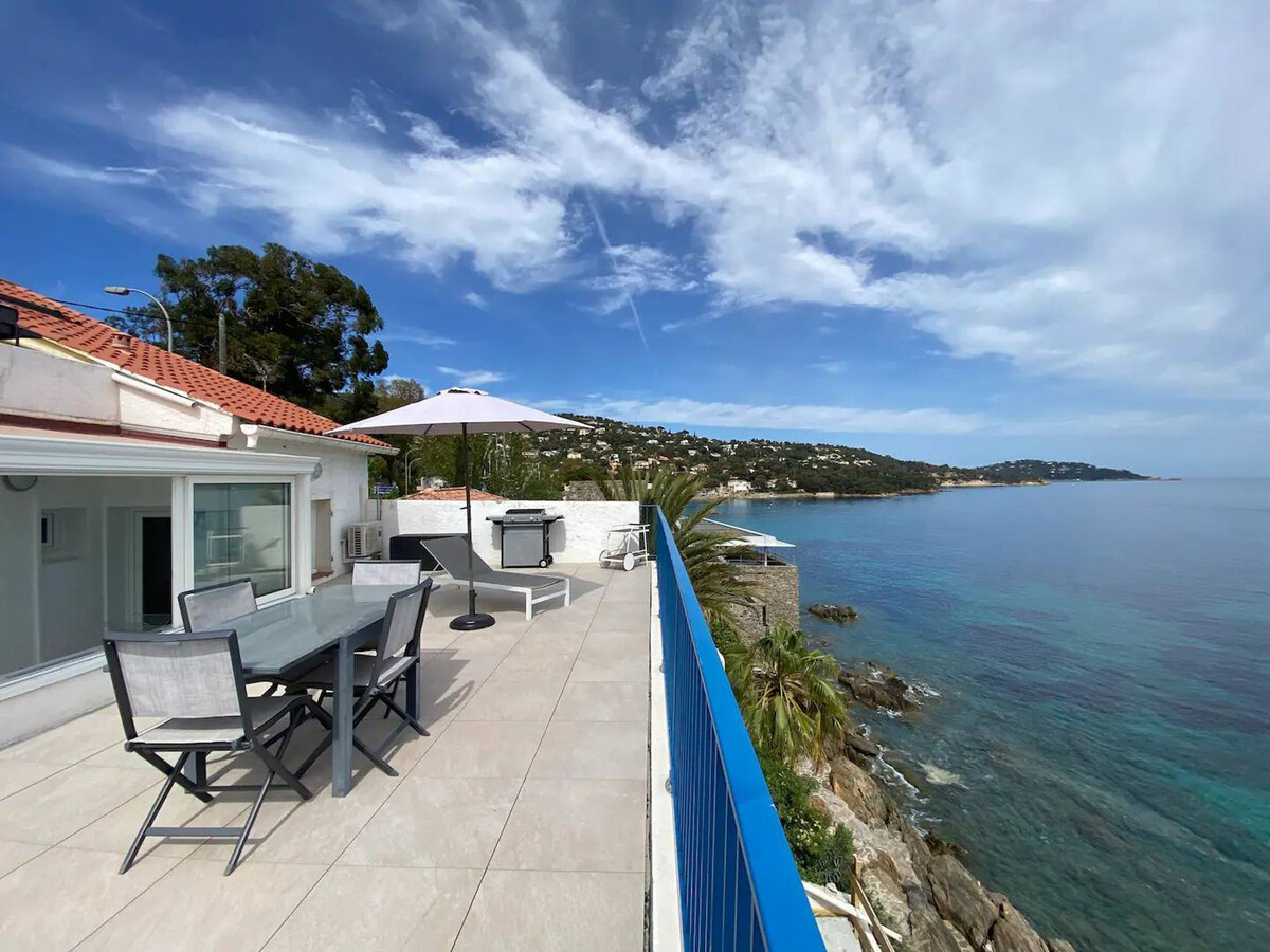Appartement climatisé vue mer et plage privée au Lavandou - Photo 2
