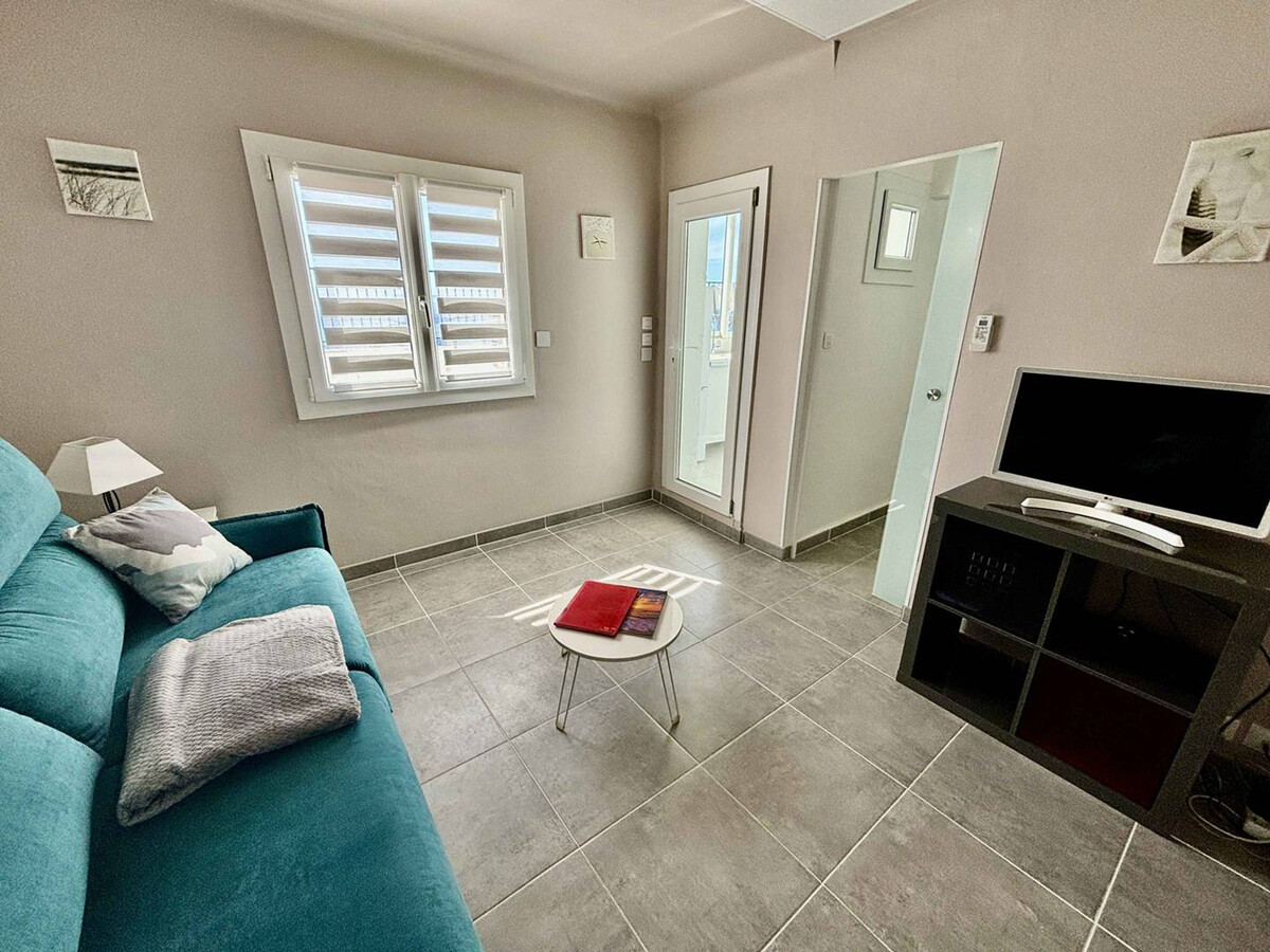 Appartement climatisé vue mer et plage privée au Lavandou - Photo 9