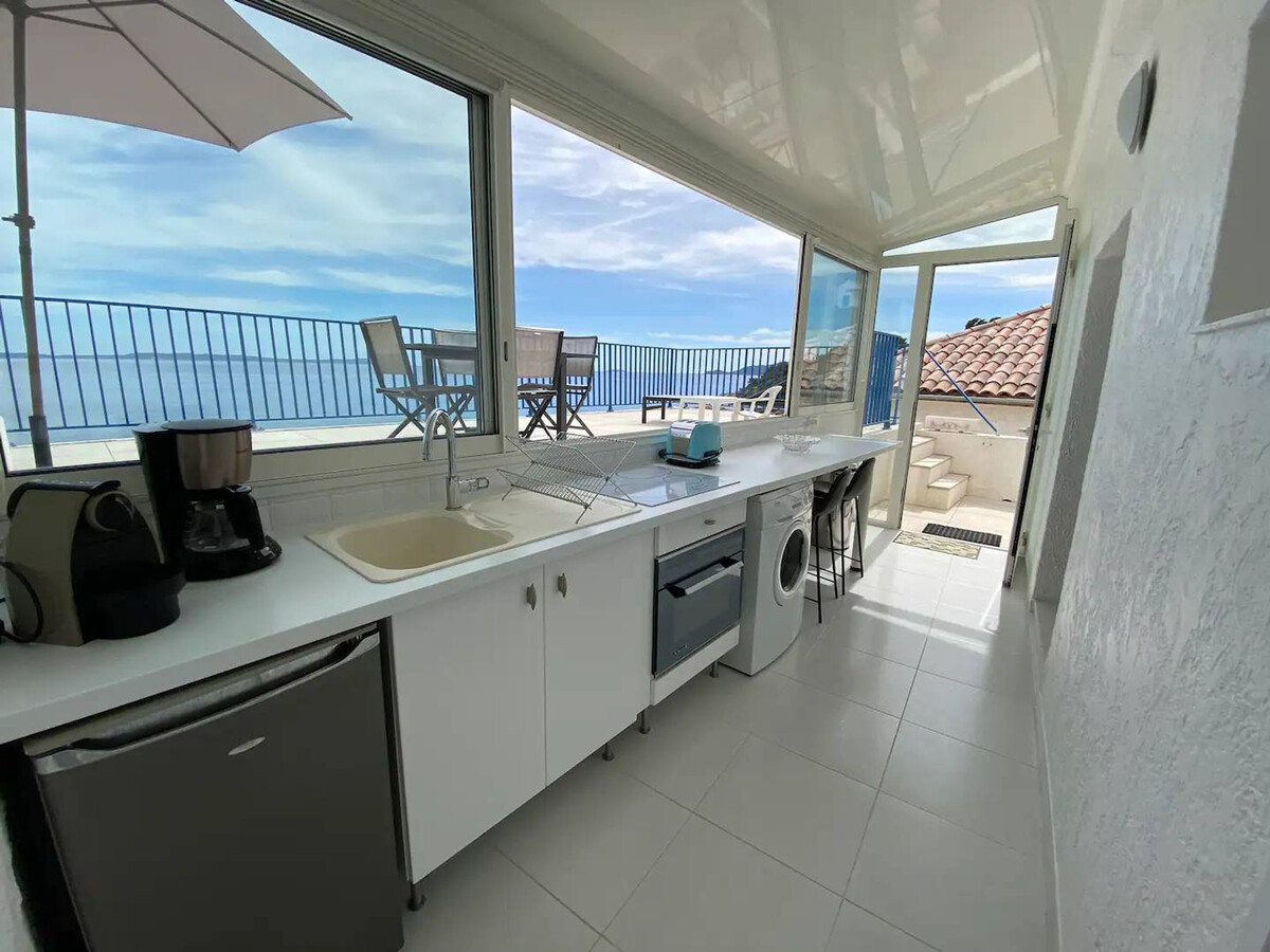 Appartement climatisé vue mer et plage privée au Lavandou - Photo 11