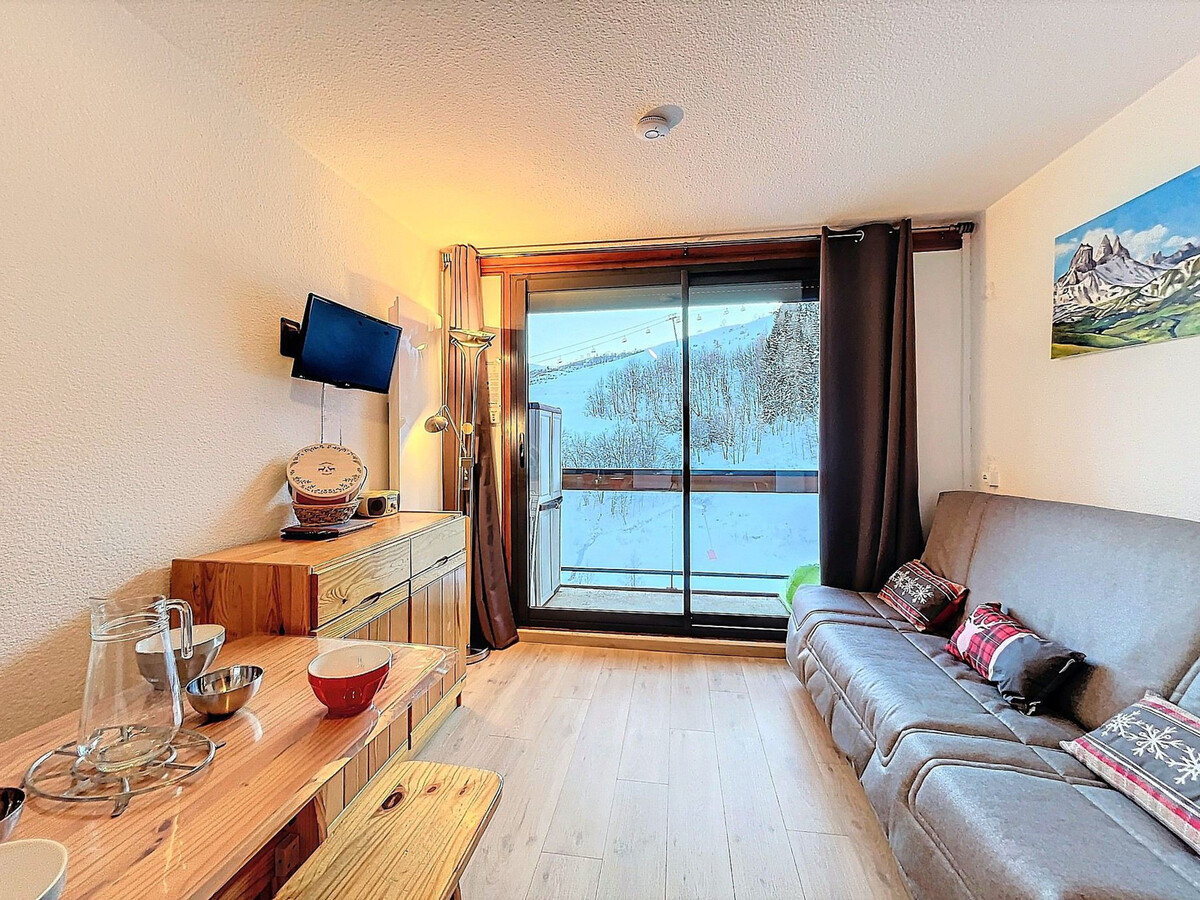 Studio 22m² skis aux pieds, balcon sud, Le Corbier - Photo 2