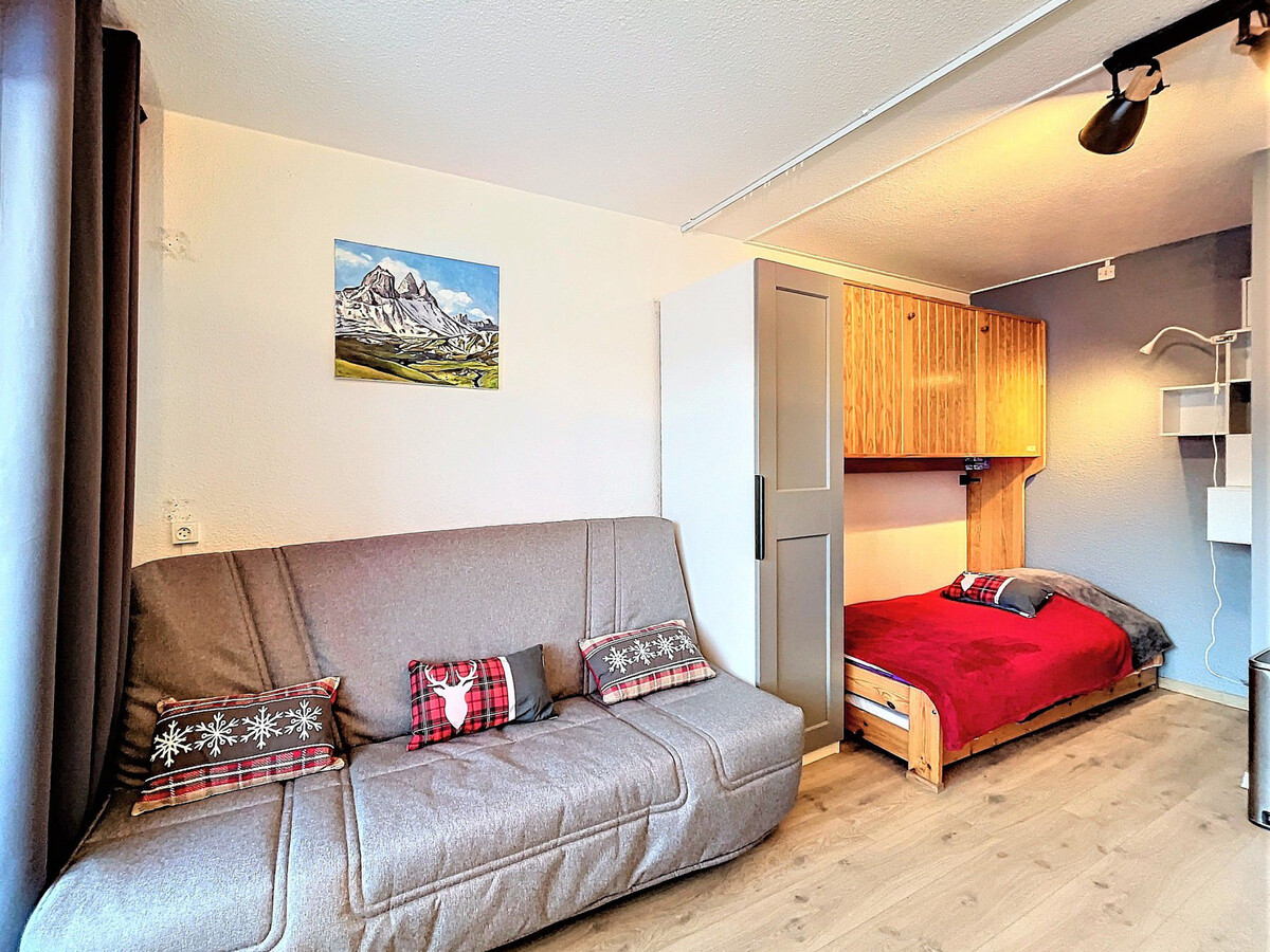 Studio 22m² skis aux pieds, balcon sud, Le Corbier - Photo 6
