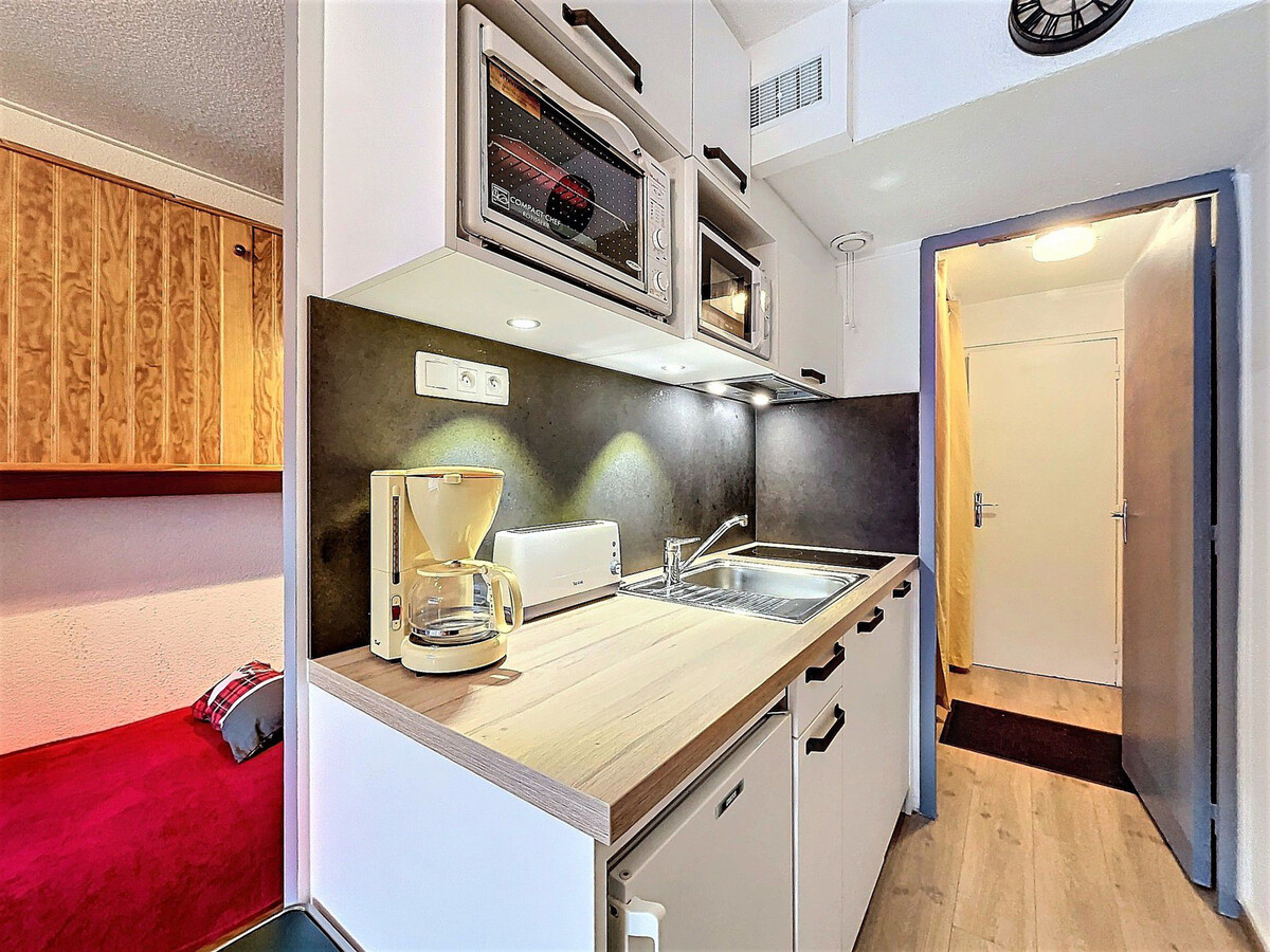 Studio 22m² skis aux pieds, balcon sud, Le Corbier - Photo 7