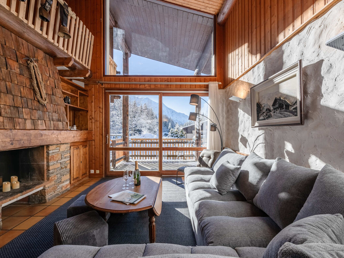 Chalet Ushuaia 10 pers. - Ski de fond au pied, vue Mont-Blanc - Photo 1