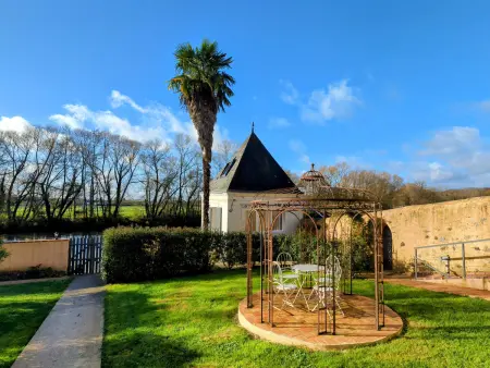 Location gite à Sablé sur Sarthe, Gîte rénové au bord de la Sarthe, calme et parking privé