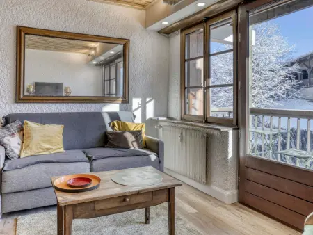 Location appartement à Megève, Studio rénové à Mégeve - 4 pers, Wifi