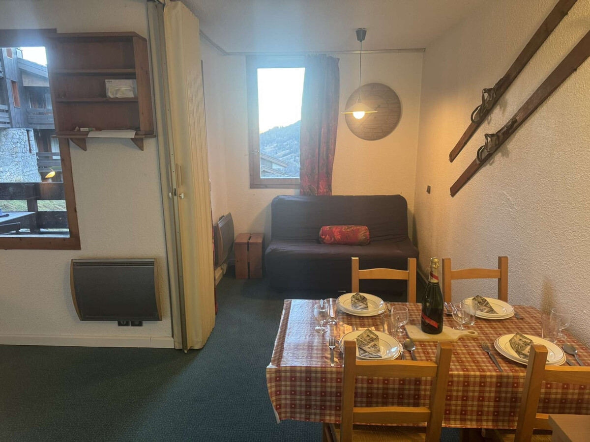 Studio ski aux pieds, 4 personnes, animaux acceptés - Photo 2