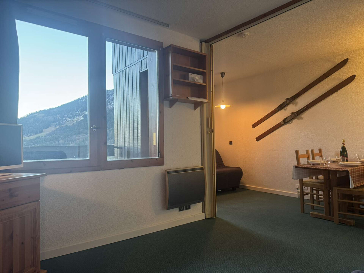 Studio ski aux pieds, 4 personnes, animaux acceptés - Photo 6
