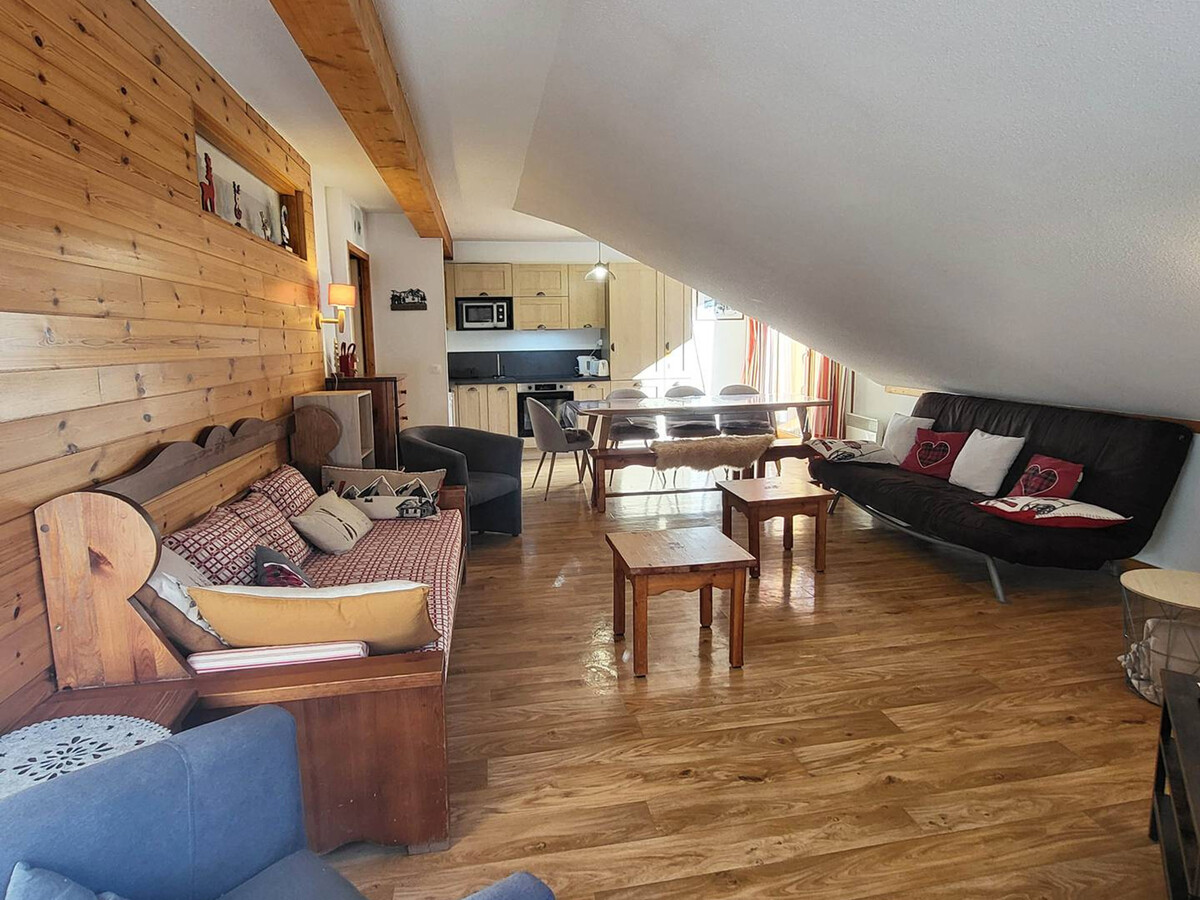 Grand appartement 8 pers, piscine & sauna aux Orres - Photo 2