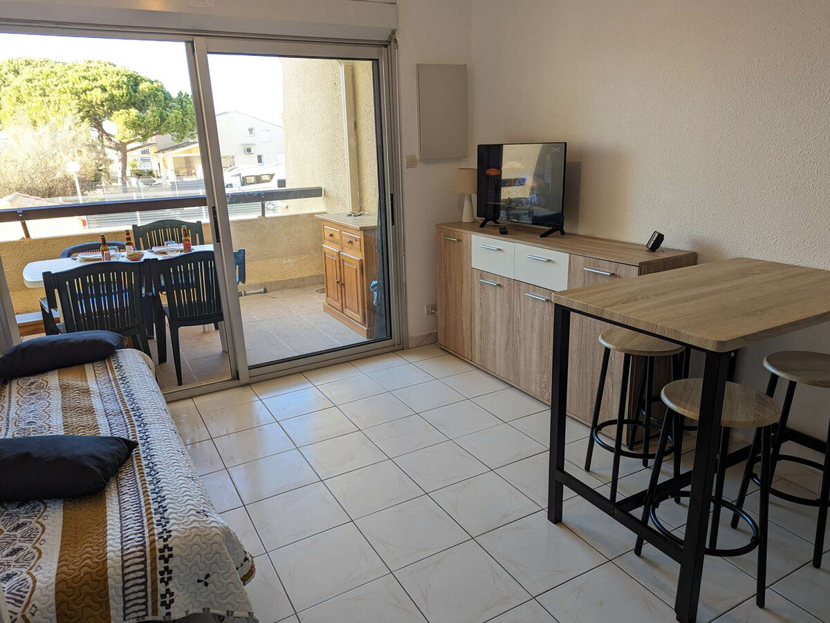 Appartement 4 pers. rénové à Marseillan-Plage, piscine - Photo 3