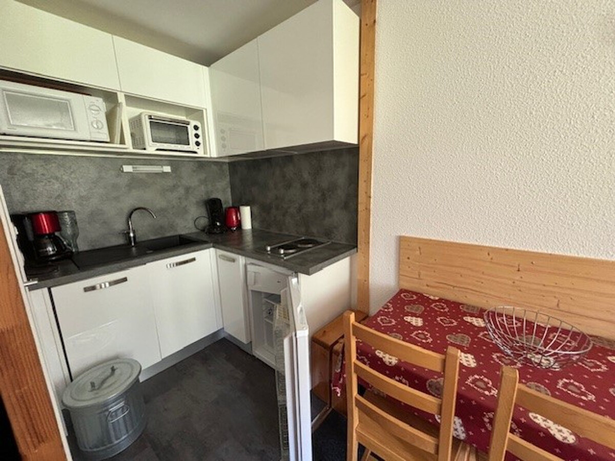 Studio 25 m² balcon sud-ouest, vue montagne à Tignes - Photo 4