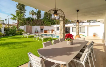 Amazing villa with heated pool, Maison 14 personnes à Benalmádena - Photo 5