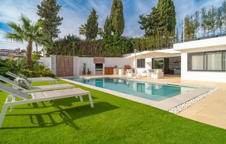 Amazing villa with heated pool, Maison 14 personnes à Benalmádena - Photo 9