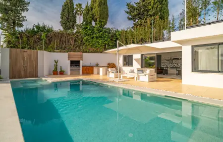 Amazing villa with heated pool, Maison 14 personnes à Benalmádena - Photo 11