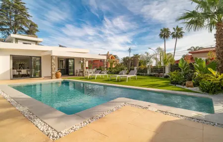 Amazing villa with heated pool, Maison 14 personnes à Benalmádena - Photo 14