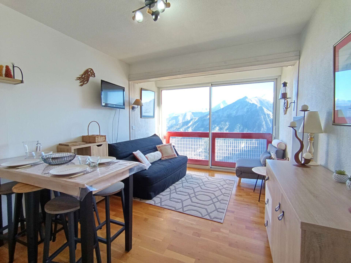 Studio 4 pers. vue montagne & balcon à Saint-Lary-Soulan - Photo 1