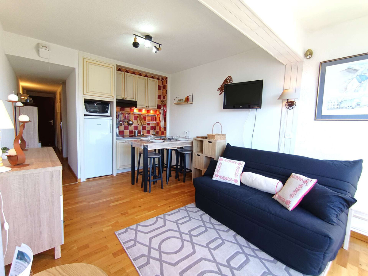 Studio 4 pers. vue montagne & balcon à Saint-Lary-Soulan - Photo 2