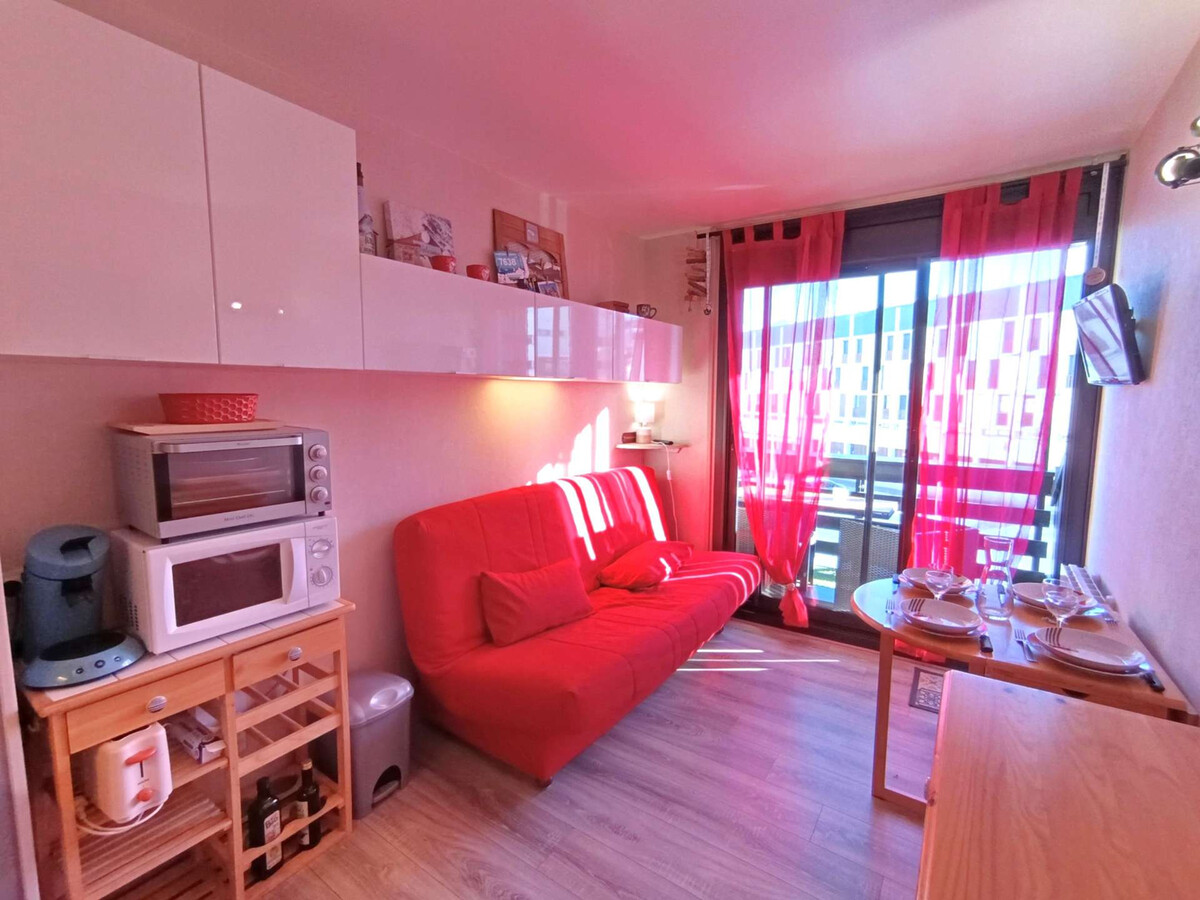 Studette 4 pers balcon sud-est au Pla d'Adet - Photo 2
