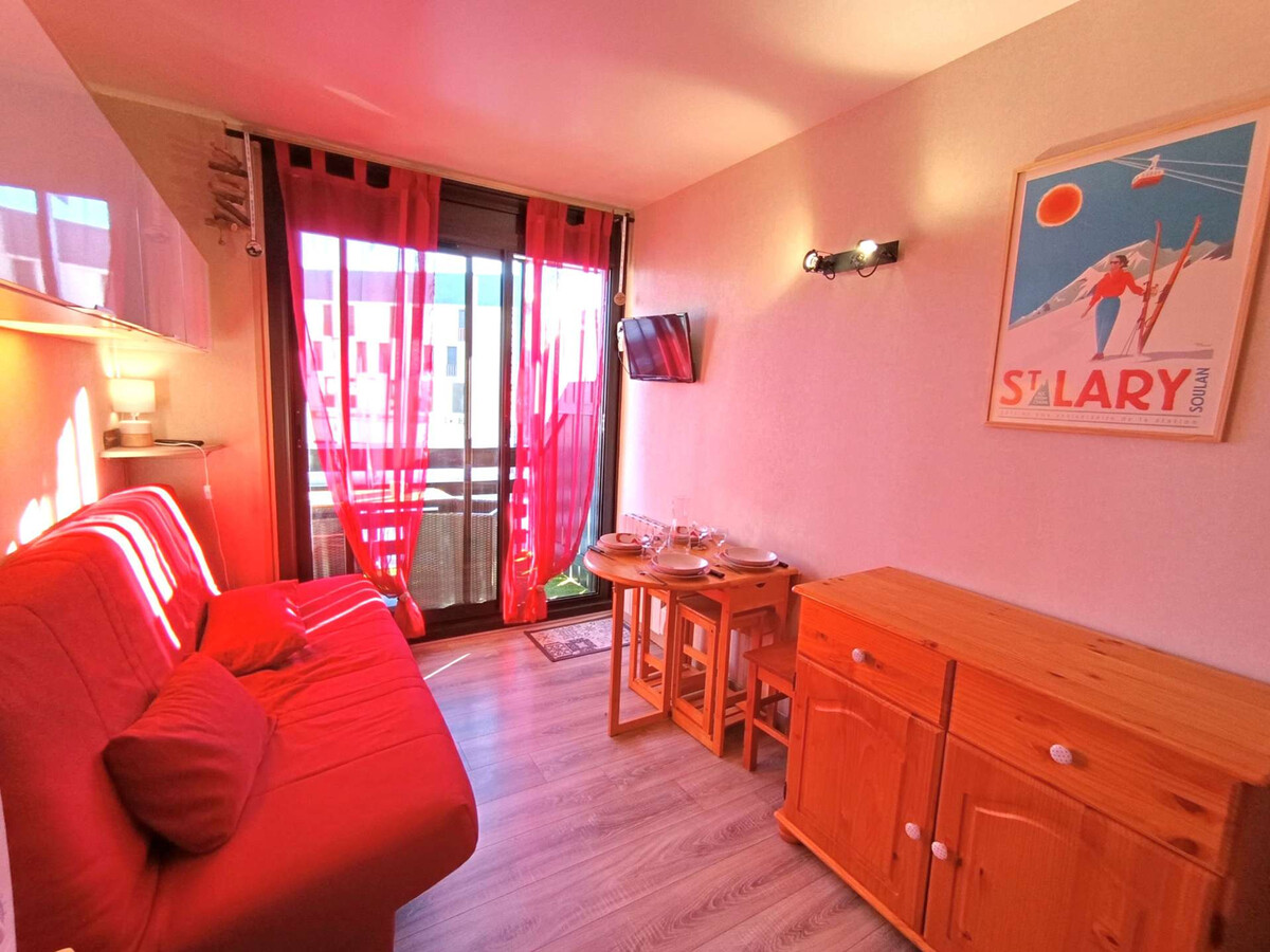 Studette 4 pers balcon sud-est au Pla d'Adet - Photo 5